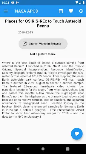 Play NPOD Viewer - Astronomy Picture of the Day In NASA  and enjoy NPOD Viewer - Astronomy Picture of the Day In NASA with UptoPlay