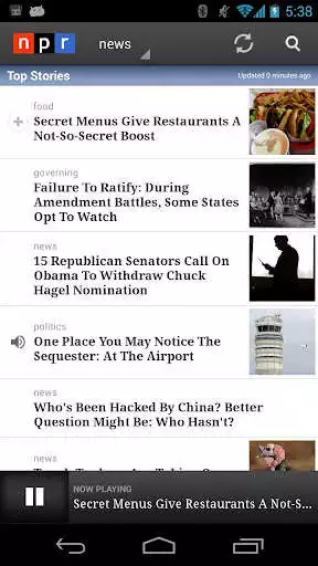 Play NPR News
