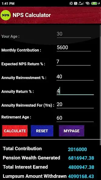 Play NPS Calculator :Pension, Inves  and enjoy NPS Calculator :Pension, Inves with UptoPlay