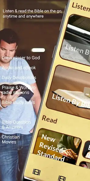 Play NRSV Study Bible Audio  and enjoy NRSV Study Bible Audio with UptoPlay