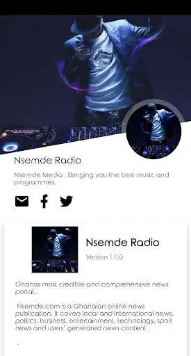 Play Nsemde radio as an online game Nsemde radio with UptoPlay