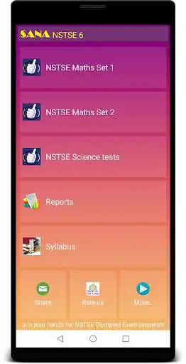 Play NSTSE 6 Exam Prep  and enjoy NSTSE 6 Exam Prep with UptoPlay