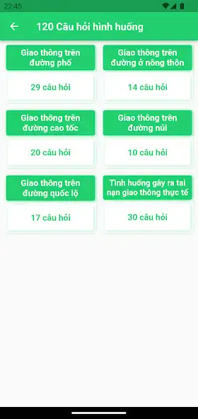 Play Ôn thi GPLX 2023 as an online game Ôn thi GPLX 2023 with UptoPlay