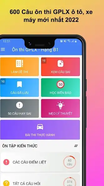 Play Ôn Thi GPLX 600 Câu 2022  and enjoy Ôn Thi GPLX 600 Câu 2022 with UptoPlay