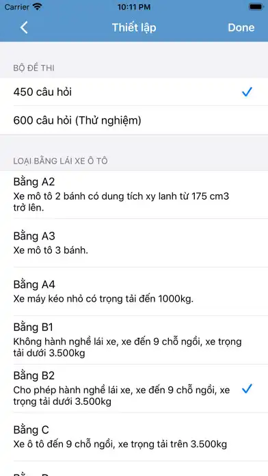 Play Ôn thi GPLX 600 Câu as an online game Ôn thi GPLX 600 Câu with UptoPlay