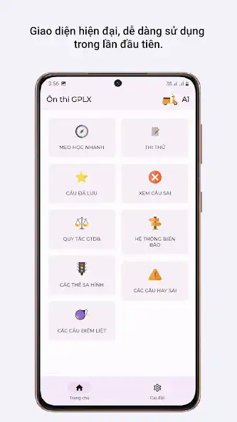 Play Ôn Thi GPLX A-Z  and enjoy Ôn Thi GPLX A-Z with UptoPlay