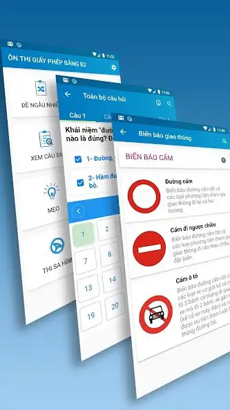 Play Ôn thi GPLX - Ôn thi giấy phép lái xe - Thi thu B2  and enjoy Ôn thi GPLX - Ôn thi giấy phép lái xe - Thi thu B2 with UptoPlay