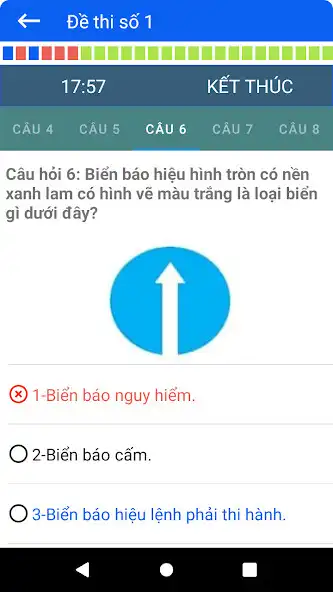 Play Ôn thi GPLX Xe máy as an online game Ôn thi GPLX Xe máy with UptoPlay