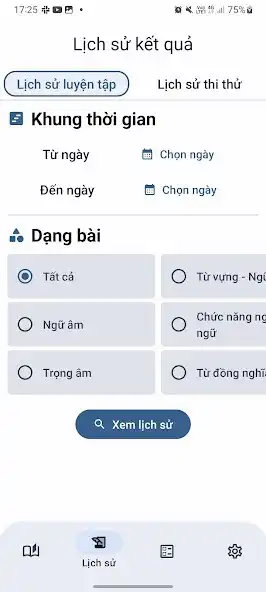 Play Ôn thi tiếng Anh vào lớp 10 as an online game Ôn thi tiếng Anh vào lớp 10 with UptoPlay