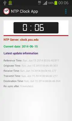 Play NTP Clock App