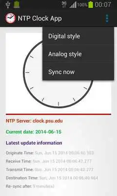 Play NTP Clock App