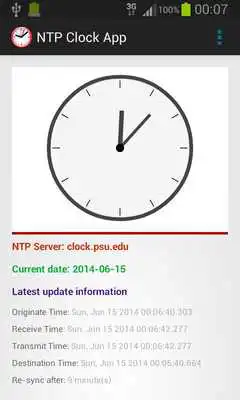 Play NTP Clock App