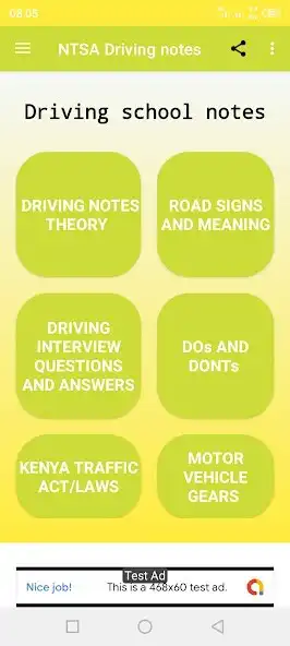 Play NTSA driving school notes  and enjoy NTSA driving school notes with UptoPlay