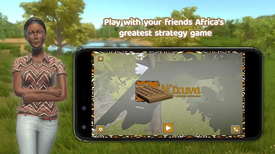 Play Ntxuva - The African Chess  and enjoy Ntxuva - The African Chess with UptoPlay