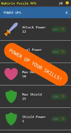 Play Nubirin Puzzle RPG as an online game Nubirin Puzzle RPG with UptoPlay