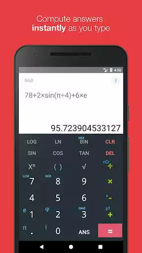 Play APK NuCalculator - Scientific Calculator  and enjoy NuCalculator - Scientific Calculator with UptoPlay com.kumailn.calculator