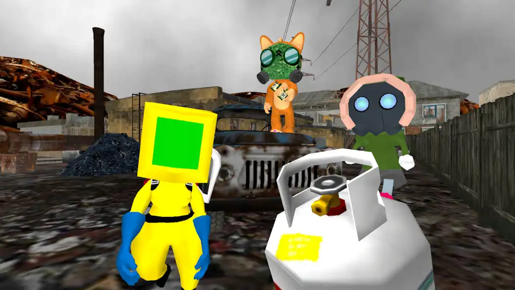Play Nuclear City Neighbor Escape as an online game Nuclear City Neighbor Escape with UptoPlay
