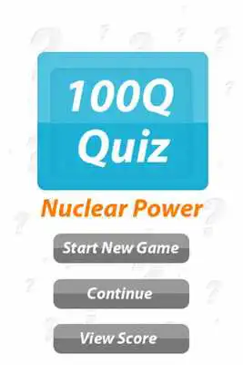 Play Nuclear Power - 100Q Quiz