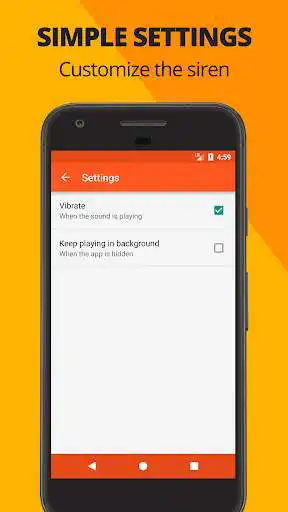 Play Nuclear Siren - Prank Your Friends as an online game Nuclear Siren - Prank Your Friends with UptoPlay