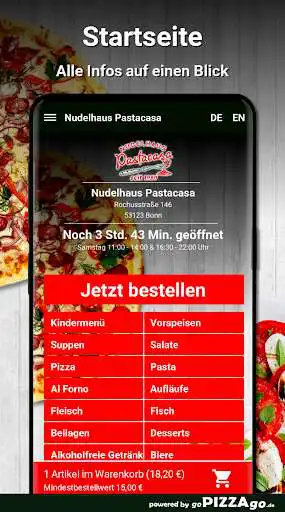 Play Nudelhaus Pastacasa Bonn as an online game Nudelhaus Pastacasa Bonn with UptoPlay
