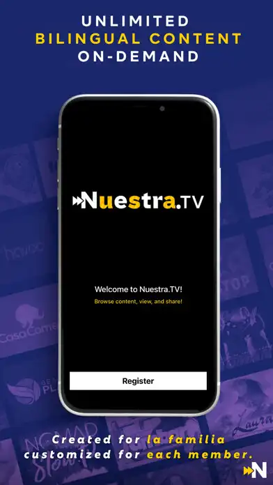 Play Nuestra.TV: Bilingual Content  and enjoy Nuestra.TV: Bilingual Content with UptoPlay