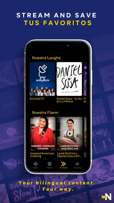 Play Nuestra.TV: Bilingual Content as an online game Nuestra.TV: Bilingual Content with UptoPlay