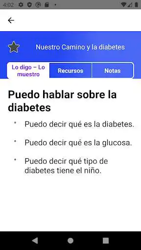 Play Nuestro Camino y la diabetes as an online game Nuestro Camino y la diabetes with UptoPlay