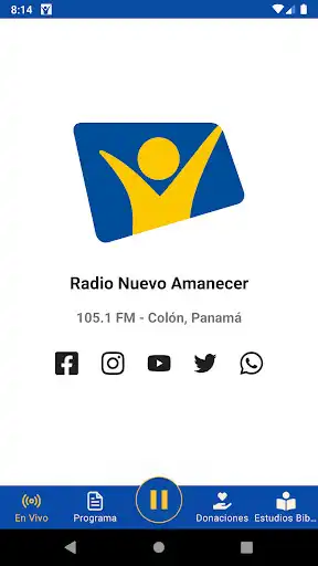Play Nuevo Amanecer Radio  and enjoy Nuevo Amanecer Radio with UptoPlay