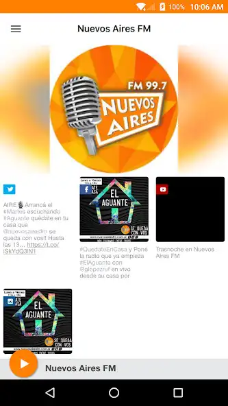 Play Nuevos Aires FM and enjoy Nuevos Aires FM with UptoPlay Play Nuevos Aires FM and enjoy Nuevos Aires FM with UptoPlay
