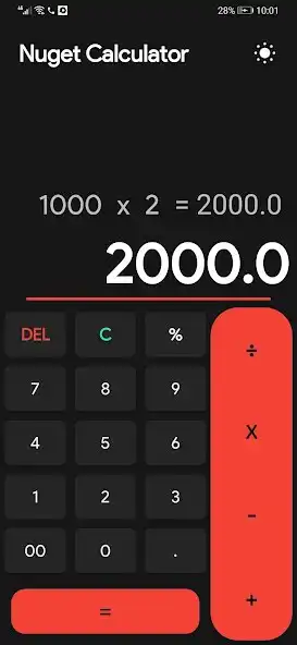Play Nuget Calculator as an online game Nuget Calculator with UptoPlay