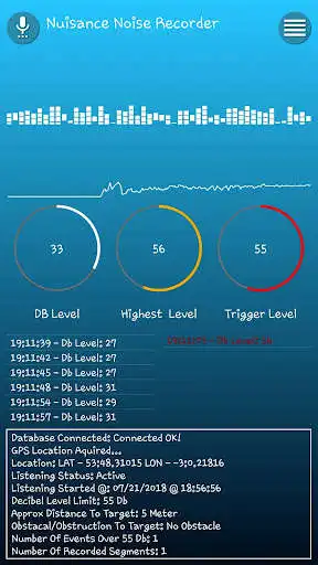 Play Nuisance Noise Recorder