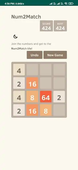 Play Num2Match as an online game Num2Match with UptoPlay