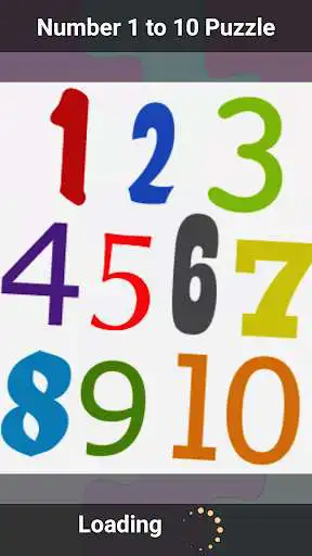 Play Number 1 to 10 Puzzle  and enjoy Number 1 to 10 Puzzle with UptoPlay