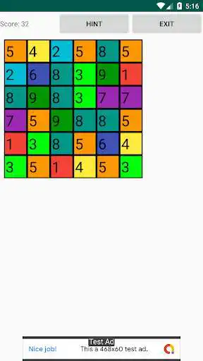 Play NumberAdd as an online game NumberAdd with UptoPlay