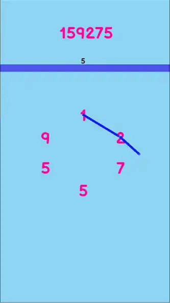 Play Number arrange: How fast you drag as an online game Number arrange: How fast you drag with UptoPlay