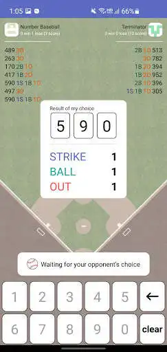 Play Number BaseBall Online  and enjoy Number BaseBall Online with UptoPlay