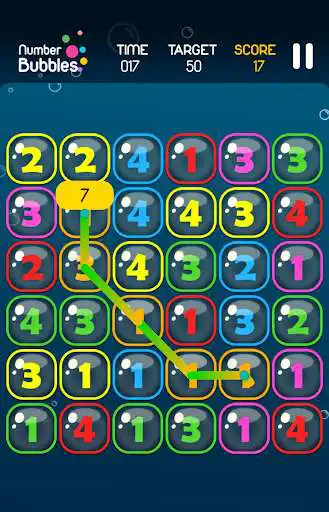 Play Number Bubbles  and enjoy Number Bubbles with UptoPlay