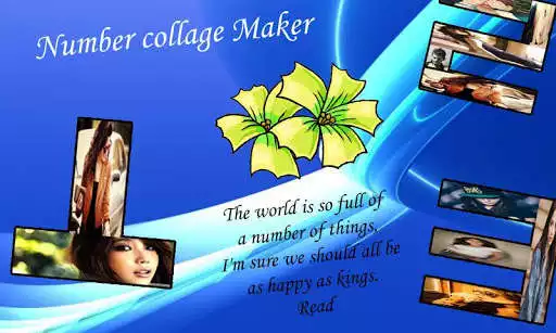 Play Number Collage Maker as an online game Number Collage Maker with UptoPlay