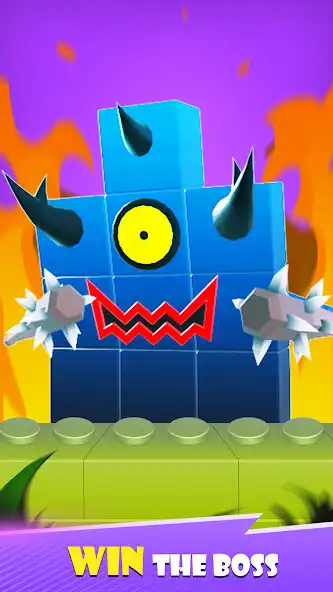Play Number Cube War : Merge Idle as an online game Number Cube War : Merge Idle with UptoPlay