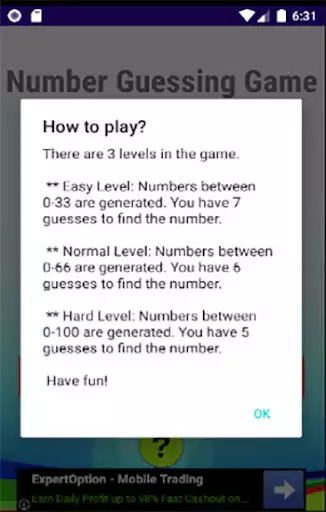 Play Number Guessing Game as an online game Number Guessing Game with UptoPlay