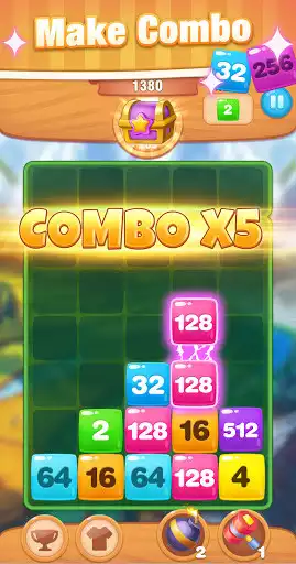 Play Number Merge 2048  and enjoy Number Merge 2048 with UptoPlay