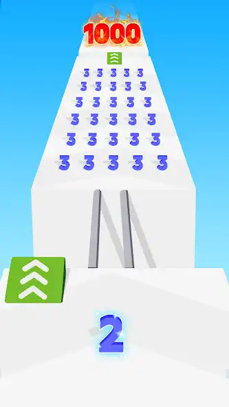 Play Number Merge: Run Master 3D as an online game Number Merge: Run Master 3D with UptoPlay