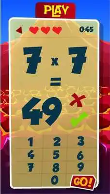 Play Number Monster - Learn Times Tables
