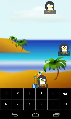 Play Number Penguins