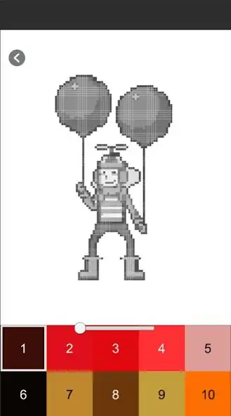 Play Number Pixel Art - Paint Game as an online game Number Pixel Art - Paint Game with UptoPlay
