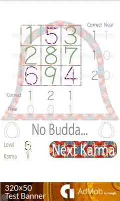 Play Number Puzzle - Buddha Numbers Play Number Puzzle - Buddha Numbers