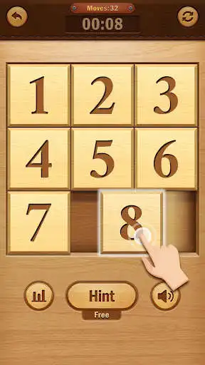 Play Number Puzzle - Sliding Puzzle  and enjoy Number Puzzle - Sliding Puzzle with UptoPlay