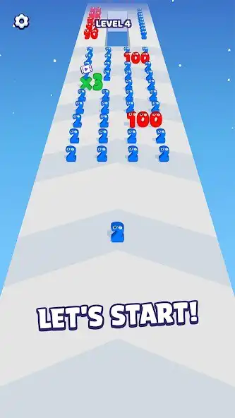 Play Number Run 3D: Merge Alphabet  and enjoy Number Run 3D: Merge Alphabet with UptoPlay