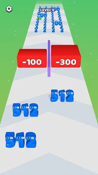 Play Number Run 3D: Merge Alphabet as an online game Number Run 3D: Merge Alphabet with UptoPlay