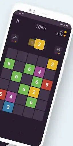 Play Number Rush - Merge Numbers Puzzle as an online game Number Rush - Merge Numbers Puzzle with UptoPlay